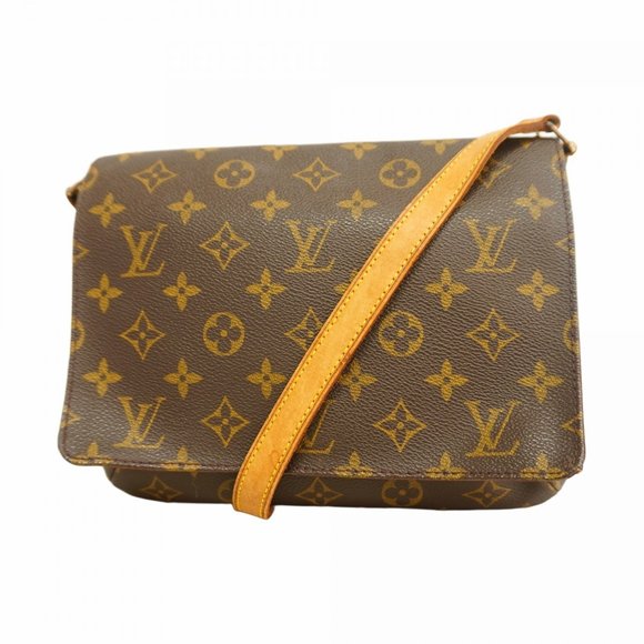 LOUIS VUITTON Brown Monogram Shoulder Bag - Picture 1 of 14